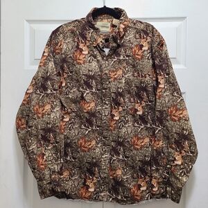 Vintage OUTDOOR LIFE FIELD TESTED LONG SLEEVED 100%‎ COTTON MENS SHIRT SIZE 2XL